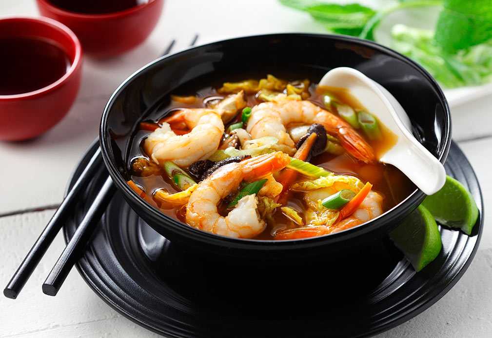 Рыба и морепродукты для азиатской кухни