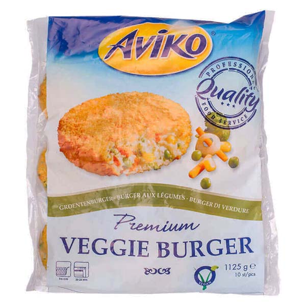 картинка Вегетарианский бургер 1.125кг*6шт ТМ"Авико" от магазина Салова Фиш